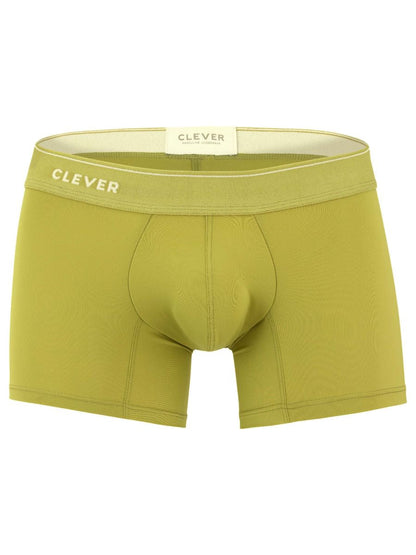 Clever Moda Men's Underwear 26008 Atenea Boxer Briefs Color Green