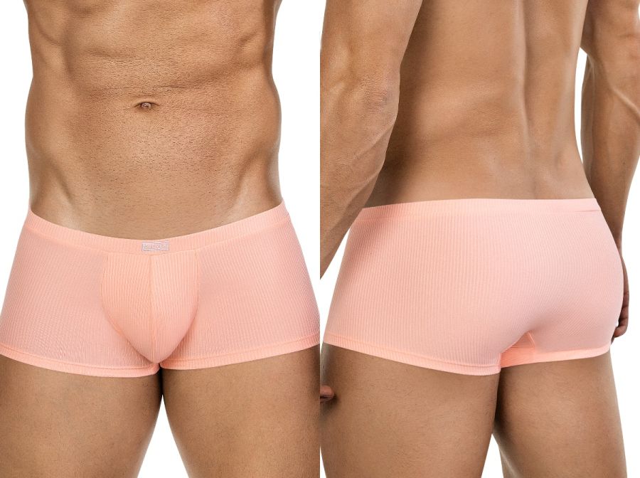Clever Moda Men's Underwear 26014 Apolo Trunks Color Orange