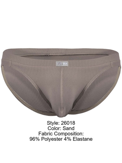 Clever Moda Men's Underwear 26018 Apolo Bikini Color Sand