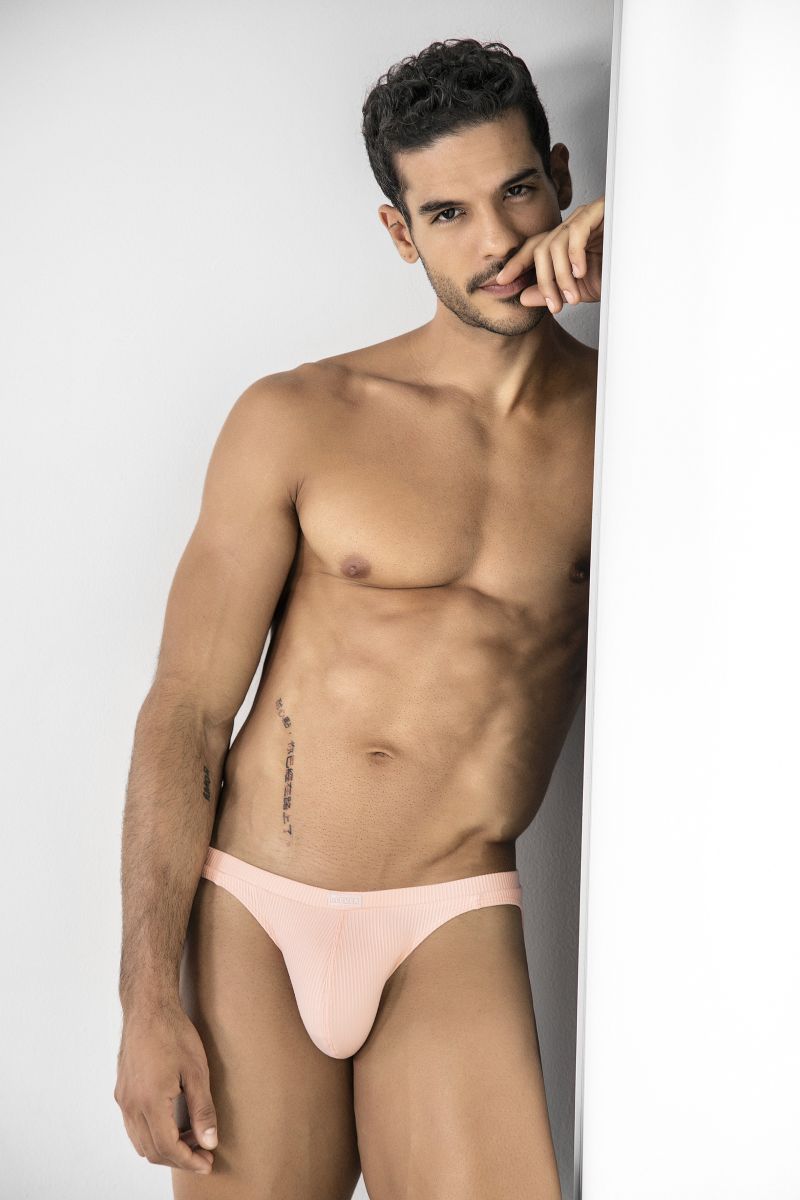 Clever Moda Men's Underwear 26020 Apolo Thongs Color Orange