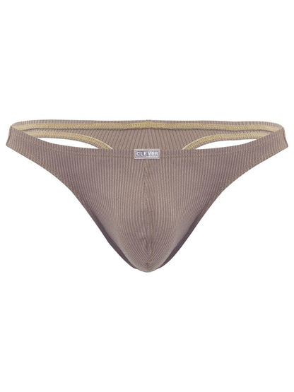 Clever Moda Men's Underwear 26021 Apolo Thongs Color Sand