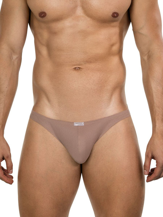 Clever Moda Men's Underwear 26021 Apolo Thongs Color Sand