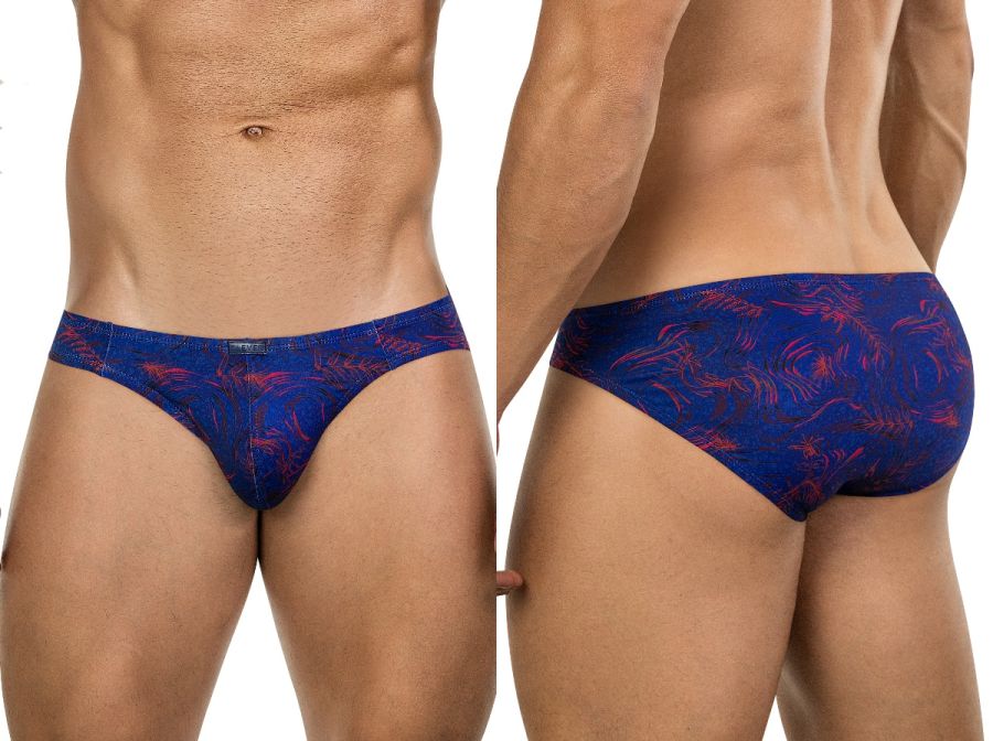 Clever Moda Men's Underwear 26029 Helion Bikini Color Blue