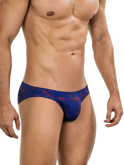 Clever Moda Men's Underwear 26029 Helion Bikini Color Blue