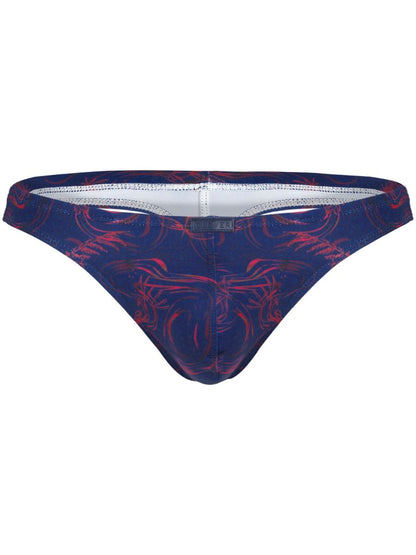 Clever Moda Men's Underwear 26031 Helion Thongs Color Blue