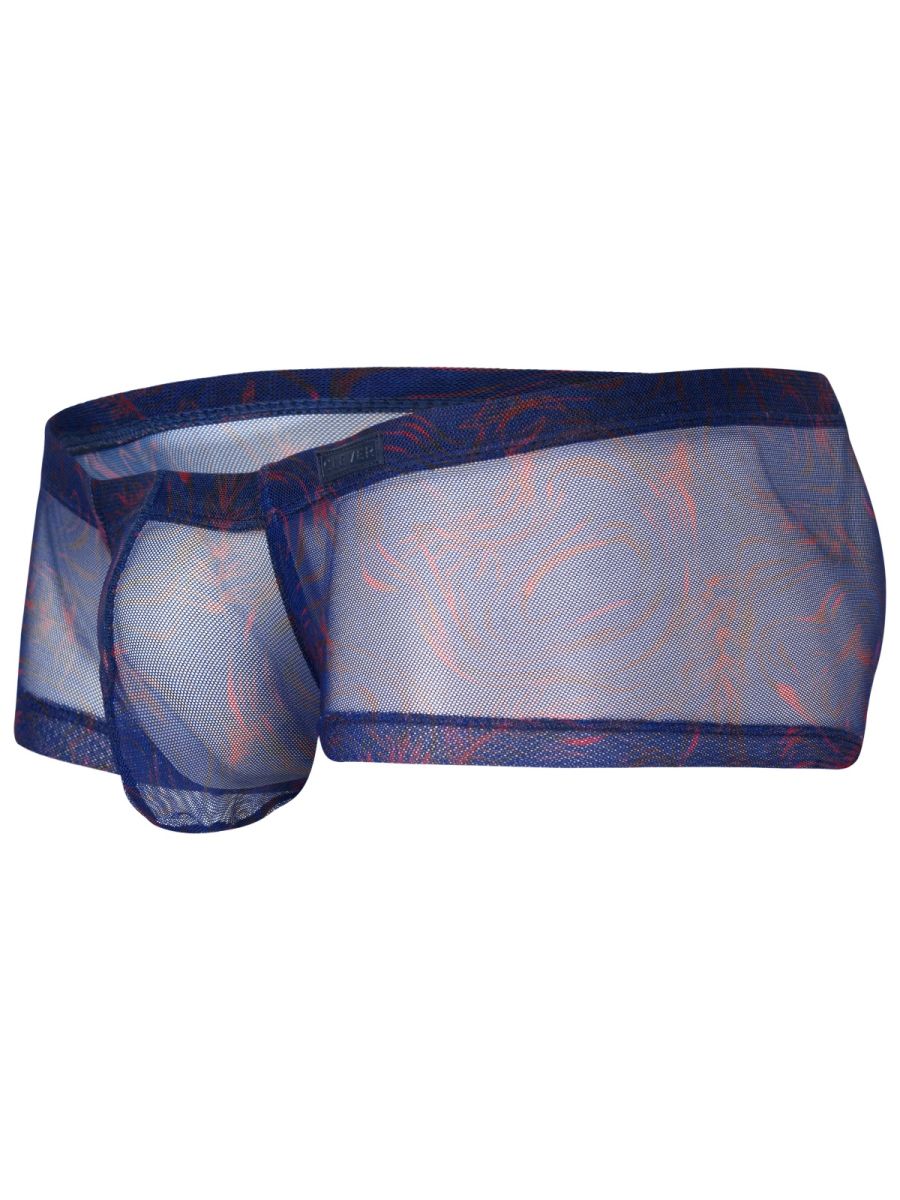 Clever Moda Men's Underwear 26033 Calipso Trunks Color Blue
