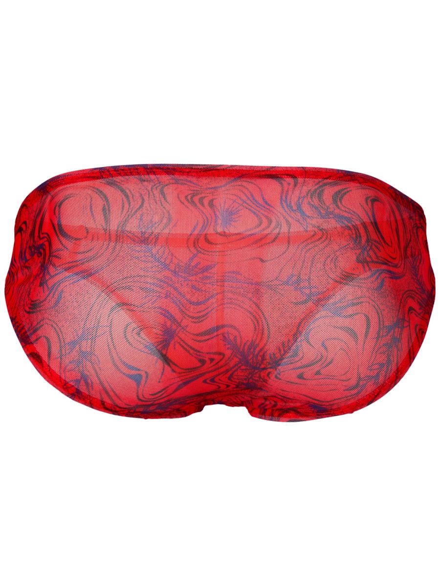 Clever Moda Men's Underwear 26034 Calipso Bikini Color Red