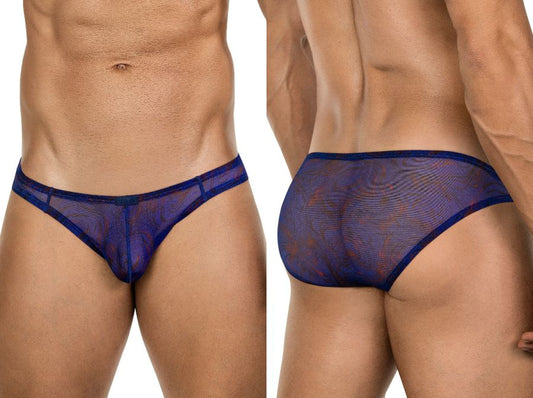Clever Moda Men's Underwear 26035 Calipso Bikini Color Blue