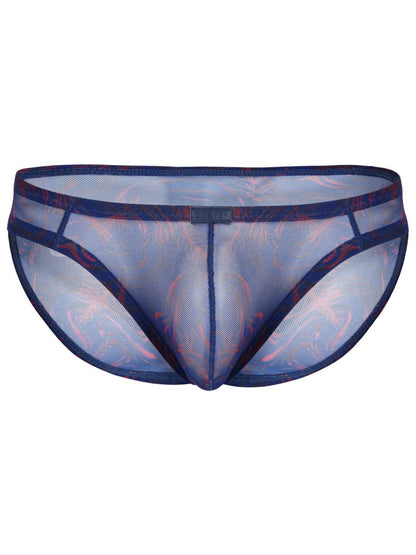 Clever Moda Men's Underwear 26035 Calipso Bikini Color Blue