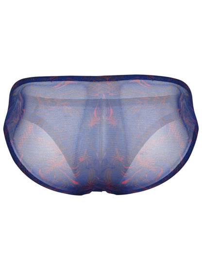 Clever Moda Men's Underwear 26035 Calipso Bikini Color Blue