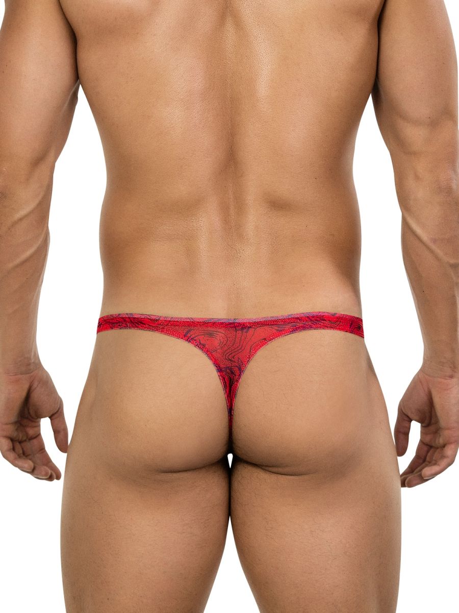 Calipso Red Thong - view 3