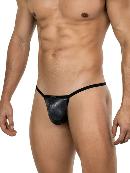 Clever Moda Men's Underwear 26047 Atlas G-String Color Black
