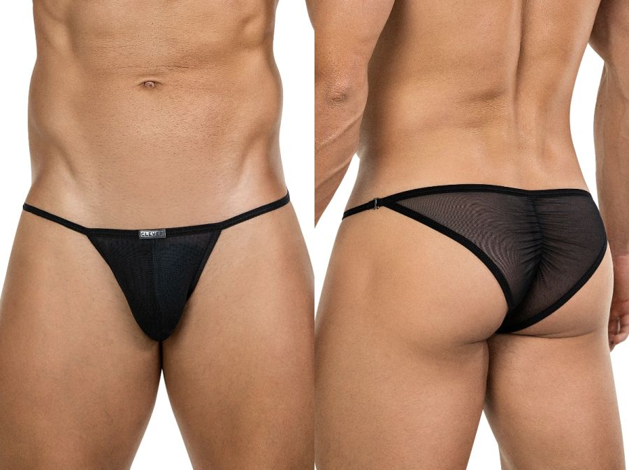 Clever Moda Men's Underwear 26057 Eos Bikini Color Black
