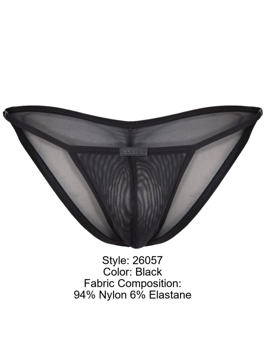 Clever Moda Men's Underwear 26057 Eos Bikini Color Black