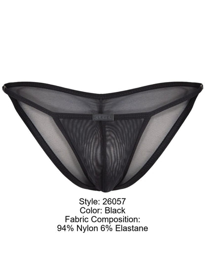 Clever Moda Men's Underwear 26057 Eos Bikini Color Black