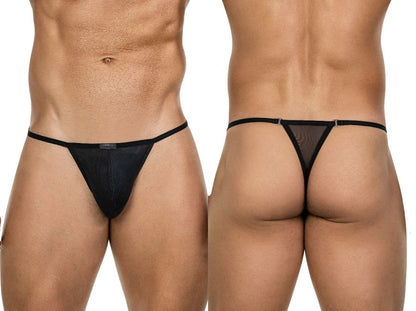 Clever Moda Men's Underwear 26058 Eos Thongs Color Black