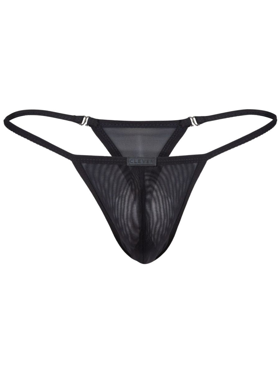Clever Moda Men's Underwear 26058 Eos Thongs Color Black