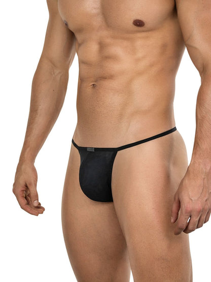 Clever Moda Men's Underwear 26058 Eos Thongs Color Black