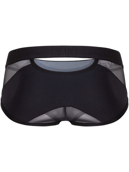 Clever Moda Men's Underwear 26059 Tanatos Briefs in Bold Black