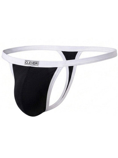 Clever Moda 26162 Men's Underwear Boreas Thongs Color Black