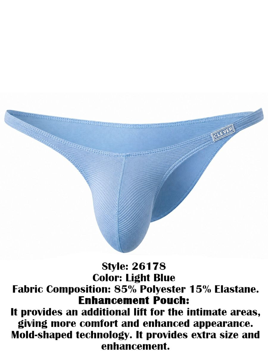 Clever Moda Cronos Briefs - Light Blue