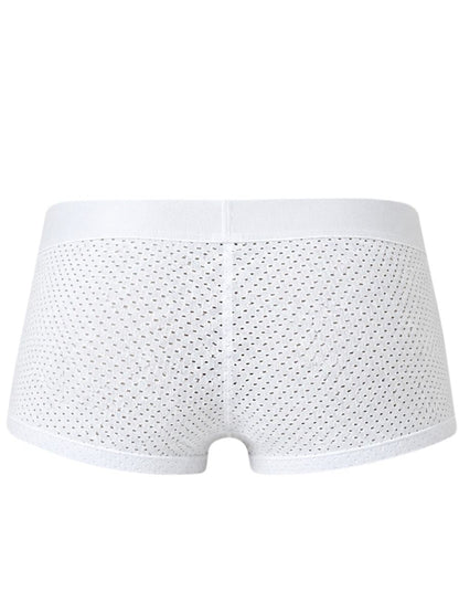 Clever Moda 26181 Men's Underwear Ulises Trunks Color White