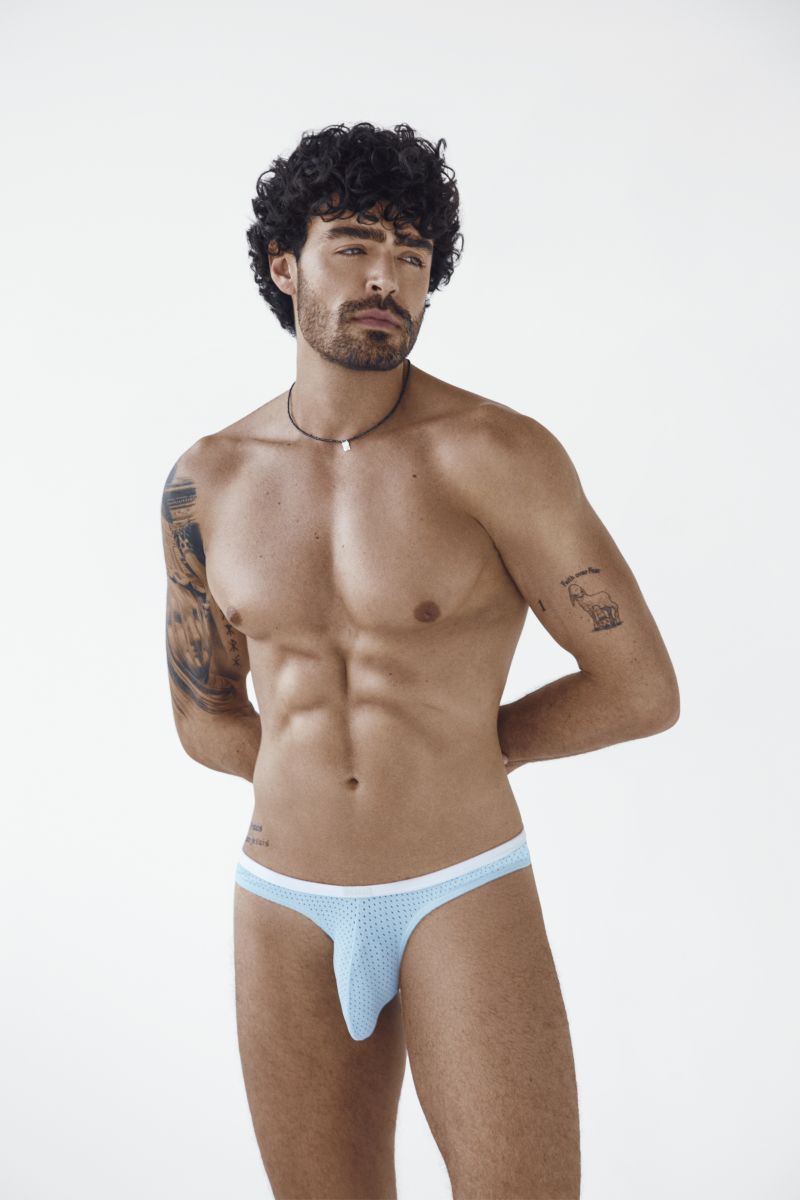 Clever Moda 26186 Men's Underwear Ulises Briefs Color Light Blue