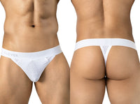 Ulises White Thong - view 1