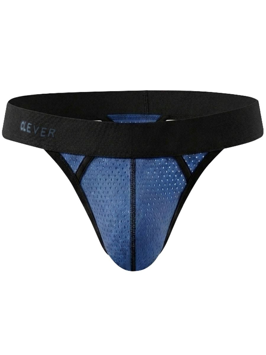Ulises Sleek Steel Blue Thong - view 5