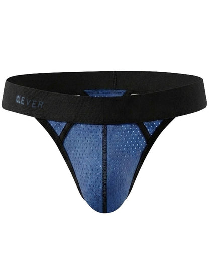 Ulises Sleek Steel Blue Thong - view 5