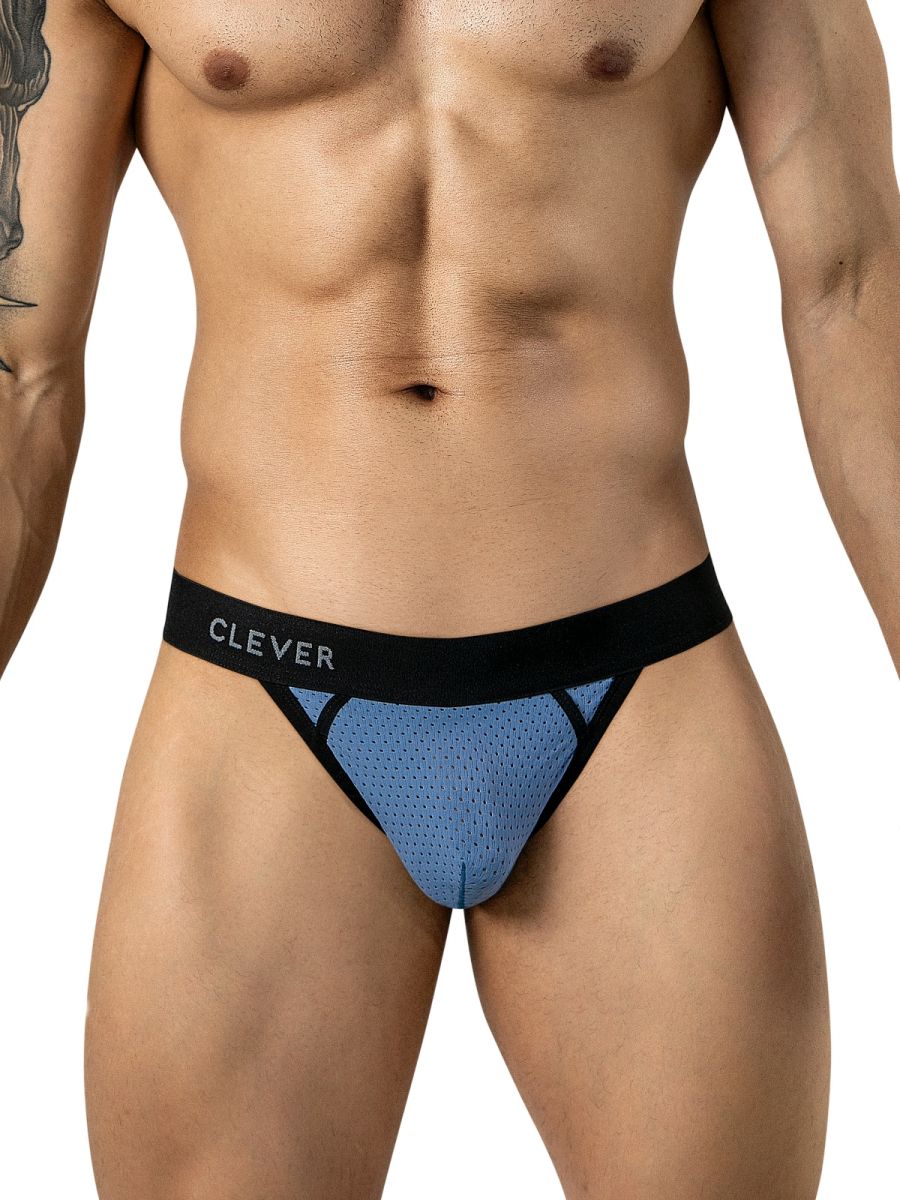 Ulises Sleek Steel Blue Thong - view 2