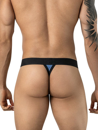 Ulises Sleek Steel Blue Thong - view 3