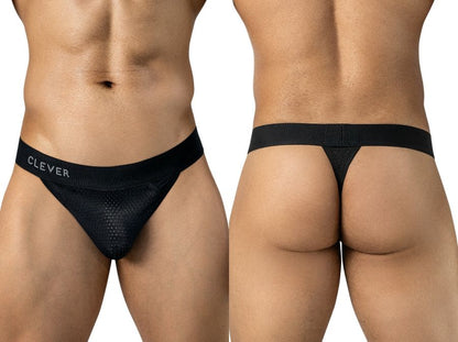 Ulises Black Thong Stylish Ergonomic Fit - view 1