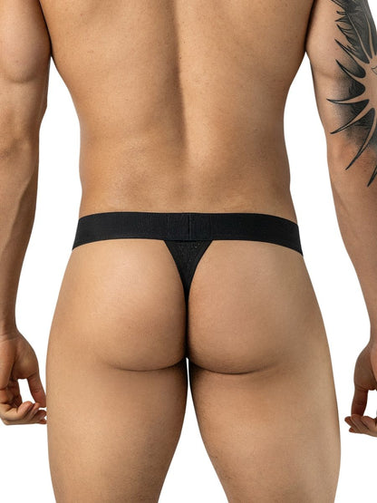 Ulises Black Thong Stylish Ergonomic Fit - view 3