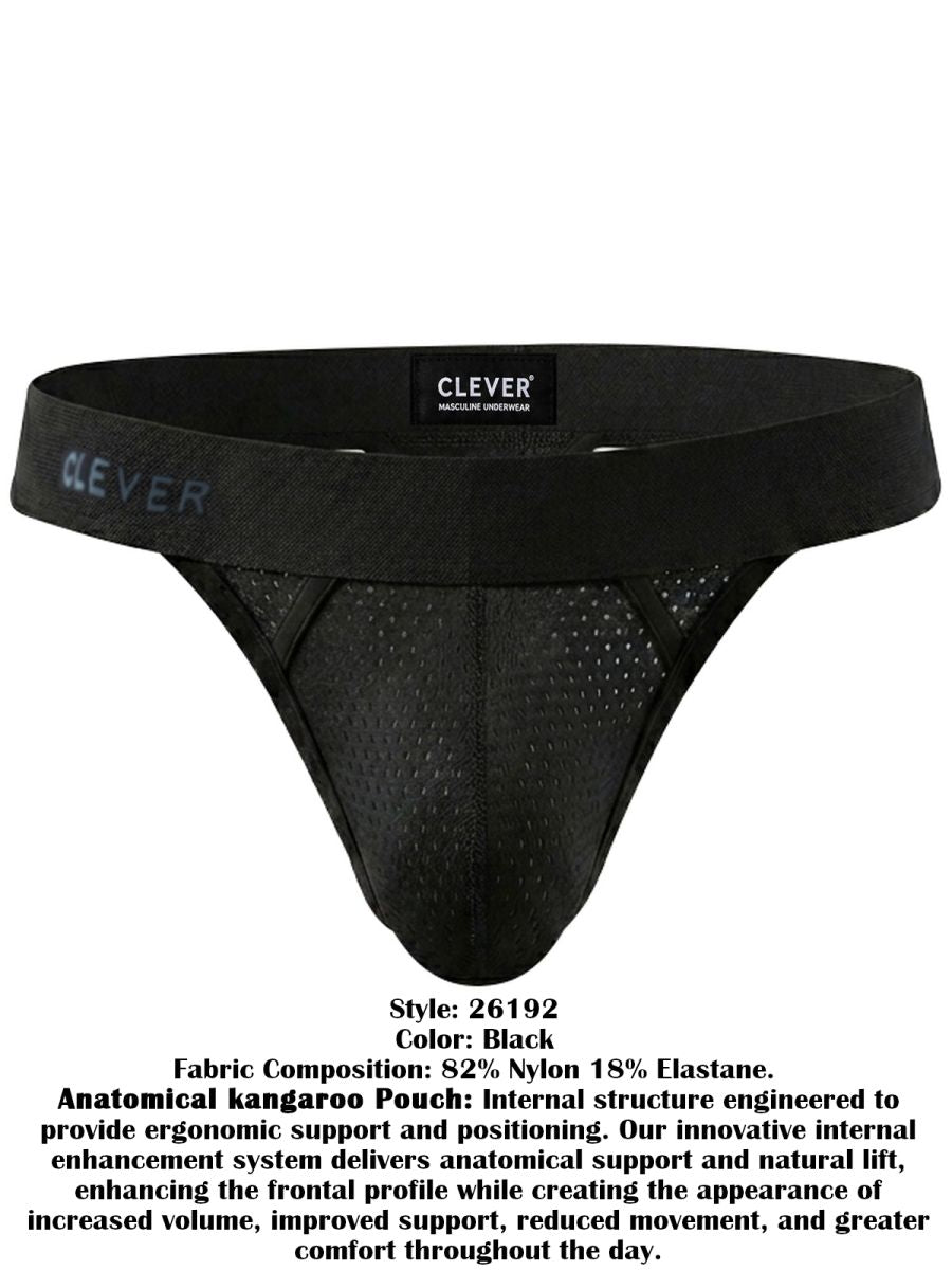 Ulises Black Thong Stylish Ergonomic Fit - view 8