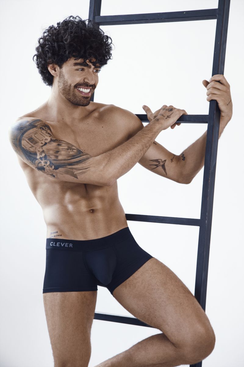 Clever 26208 Men's Underwear Mompox Trunks Color Black | MEN Trunks | CandyMan Fashion | OUTFAIR | OUTFAIR