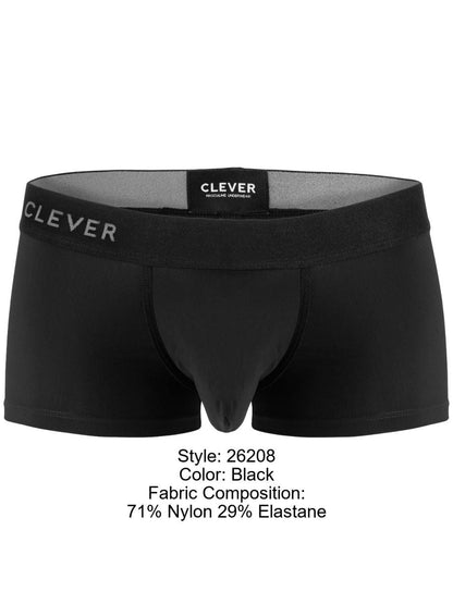 Clever 26208 Men's Underwear Mompox Trunks Color Black | MEN Trunks | CandyMan Fashion | OUTFAIR | OUTFAIR