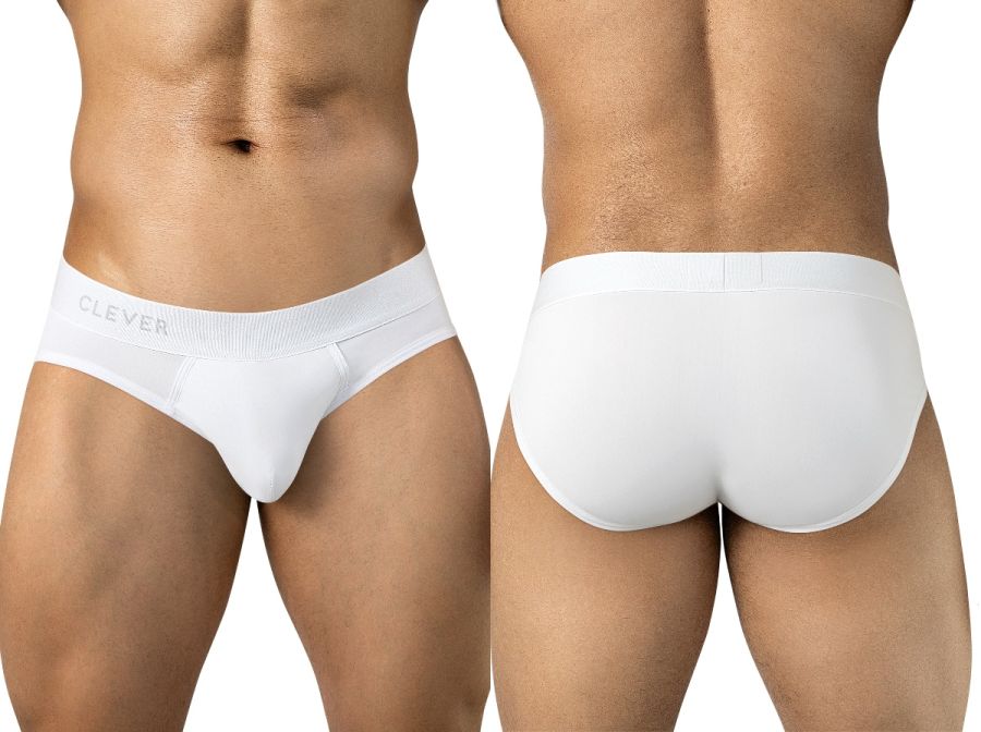 Clever 26209 Men's Underwear Salento Briefs for Everyday Comfort and Support Color White | MEN Briefs | CandyMan Fashion | OUTFAIR | OUTFAIR