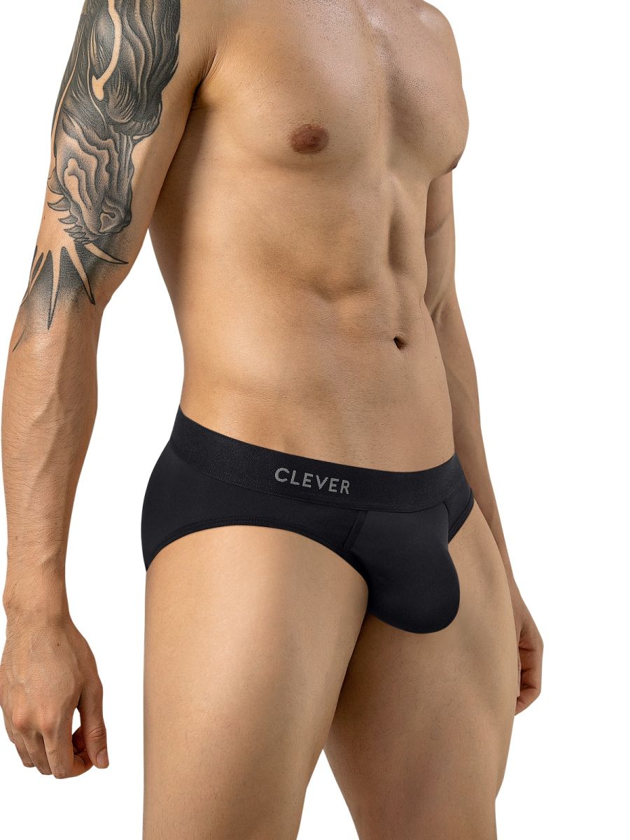 Clever 26210 Men's Underwear Salento Ergonomic Supportive Briefs Color Black | MEN Briefs | CandyMan Fashion | OUTFAIR | OUTFAIR