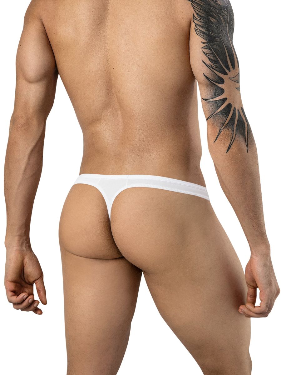 Clever 26211 Men's Underwear Murillo Thongs Sleek Minimalist Fit Color White | MEN Thongs | CandyMan Fashion | OUTFAIR | OUTFAIR