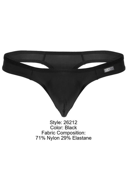 Clever 26212 Men's Underwear Murillo Thongs Color Black | MEN Thongs | CandyMan Fashion | OUTFAIR | OUTFAIR