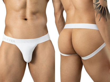 Clever 26213 Men's Underwear Giron Athletic Support Jockstrap Color White | MEN Jockstrap | CandyMan Fashion | OUTFAIR | OUTFAIR