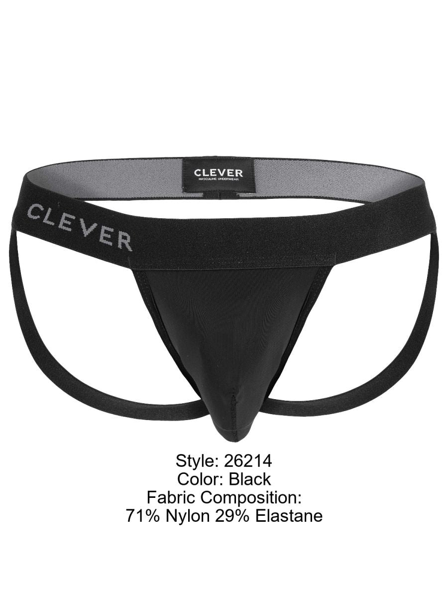 Clever 26214 Men's Underwear Giron Jockstrap Color Black | MEN Jockstrap | CandyMan Fashion | OUTFAIR | OUTFAIR