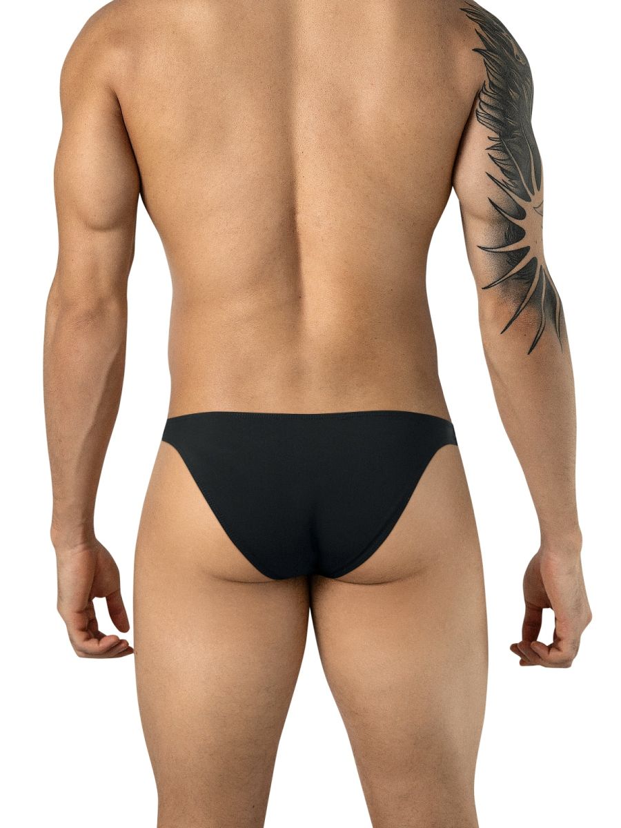 Clever 26216 Men's Underwear Cocuy Minimalist Low Rise Briefs Color Black