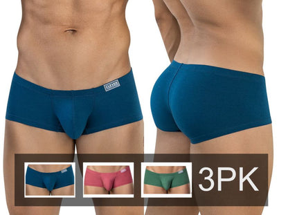 Clever 26225 Men's Underwear 3PK Australian Latin Trunks Color Multi-colored | MEN Trunks | CandyMan Fashion | OUTFAIR | OUTFAIR