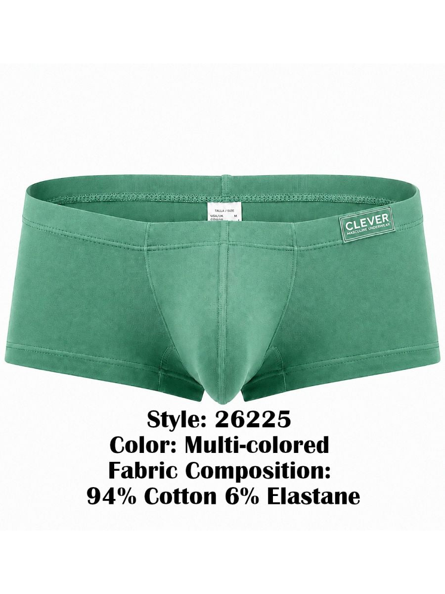 Clever 26225 Men's Underwear 3PK Australian Latin Trunks Color Multi-colored | MEN Trunks | CandyMan Fashion | OUTFAIR | OUTFAIR