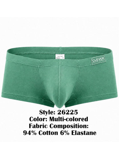 Clever 26225 Men's Underwear 3PK Australian Latin Trunks Color Multi-colored | MEN Trunks | CandyMan Fashion | OUTFAIR | OUTFAIR