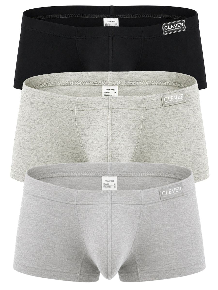 Clever 26227 Men's Underwear 3-Pack Australian Latin Trunks Color Multi-colored