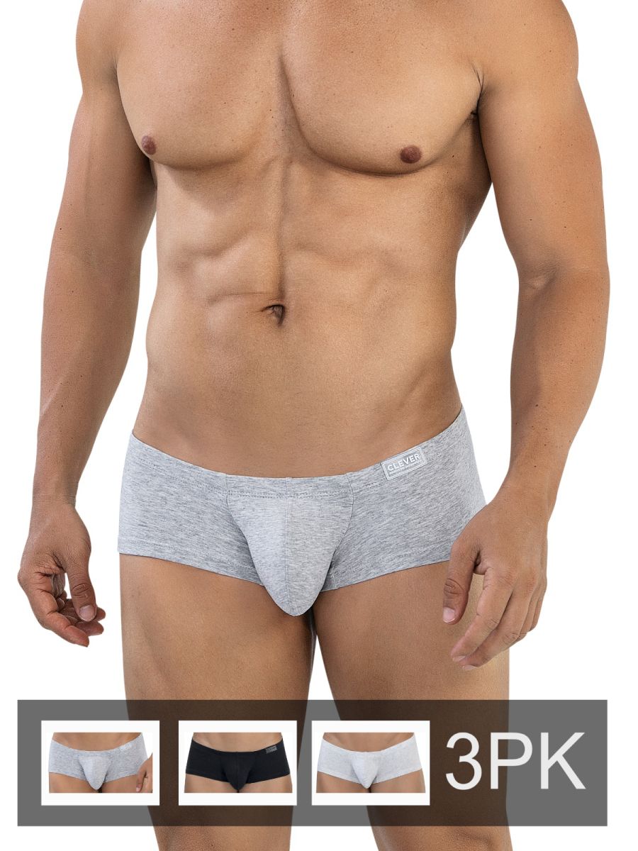 Clever 26227 Men's Underwear 3-Pack Australian Latin Trunks Color Multi-colored | MEN Trunks | CandyMan Fashion | OUTFAIR | OUTFAIR