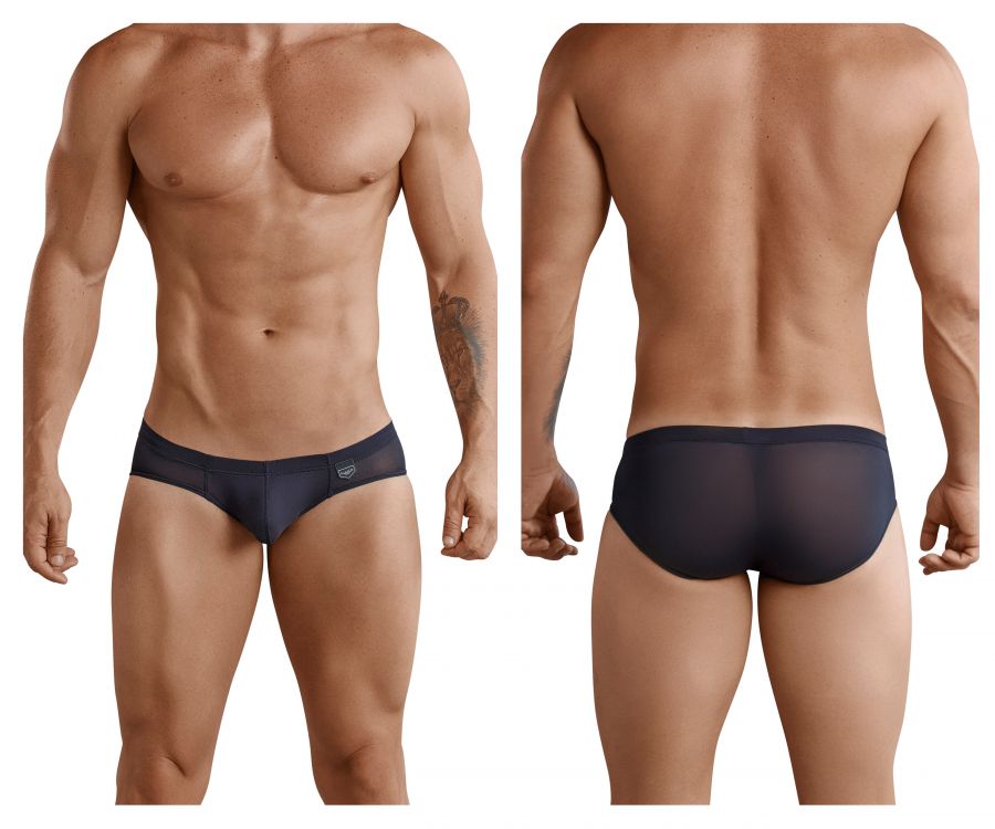 Clever Moda Men's Underwear 5373 Australian Latin Briefs Color Black